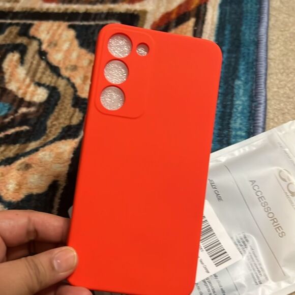 Oak Samsung Galaxy S23 Plus case, neon orange color - Picture 11 of 11